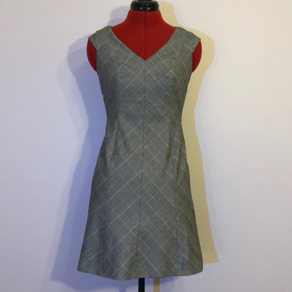 WHBM Gray A-line Dress